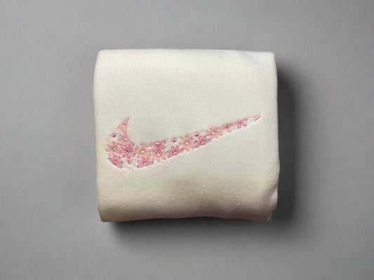 Flower swoosh