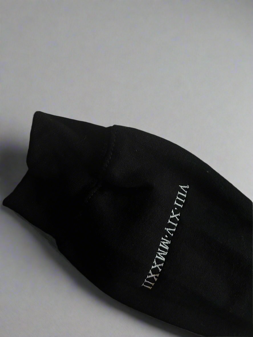 Roman numeral date sleeve